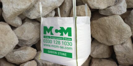 MCM Gabion Stone Bagged