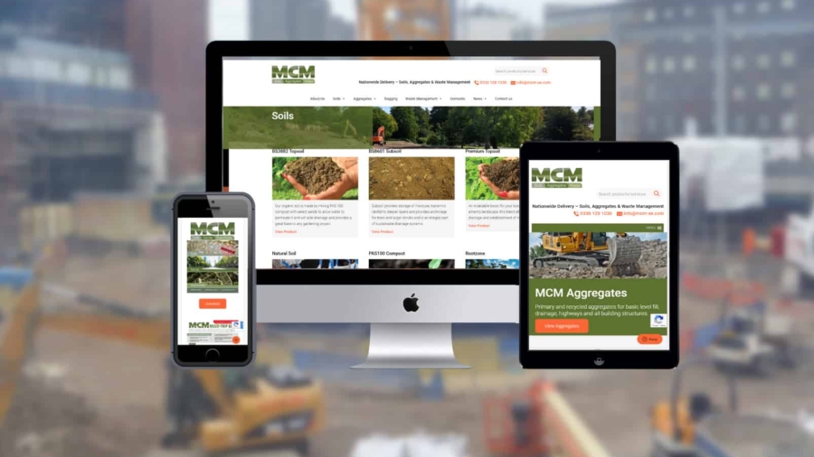 New MCM soils aggregates website