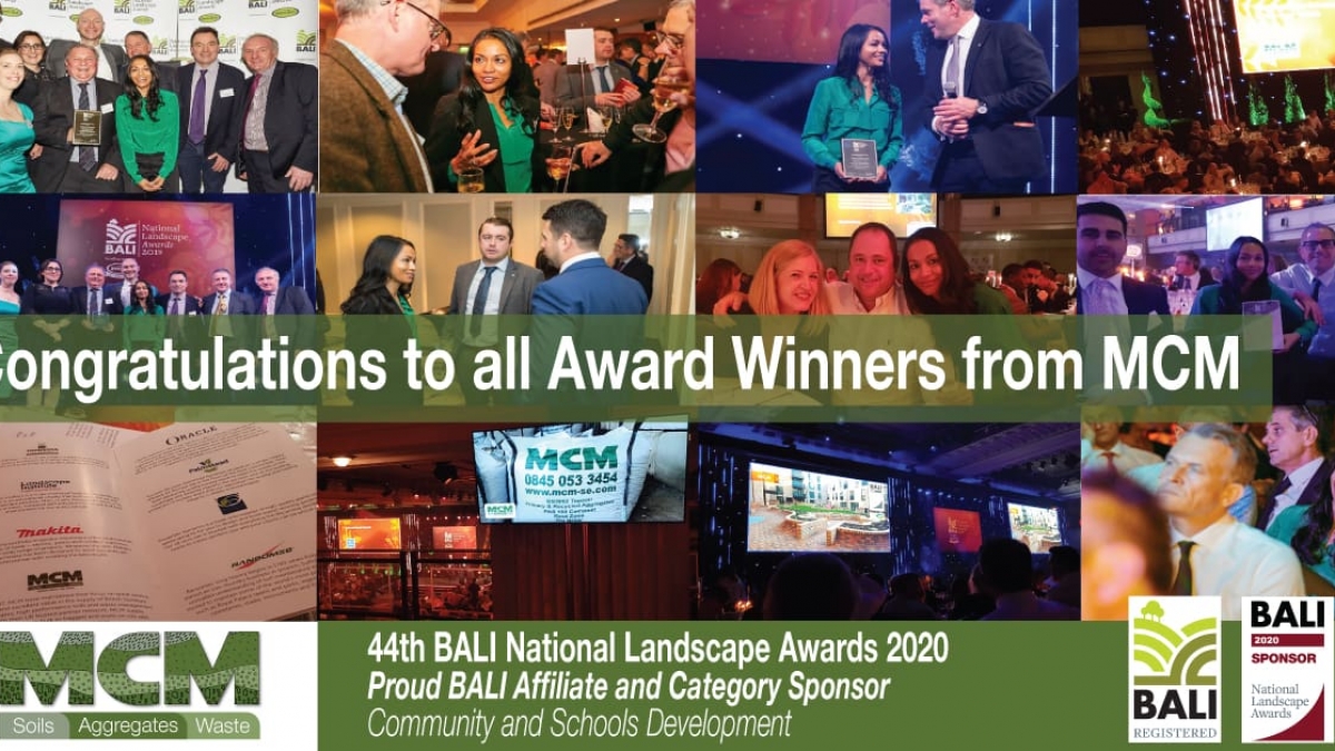 MCM Congratulations to BALI Award Winners 2020