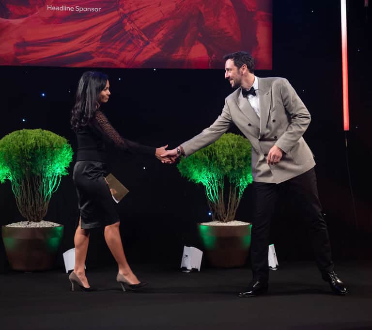 Shazna Ali meets Ralf Little BALI Awards 2022
