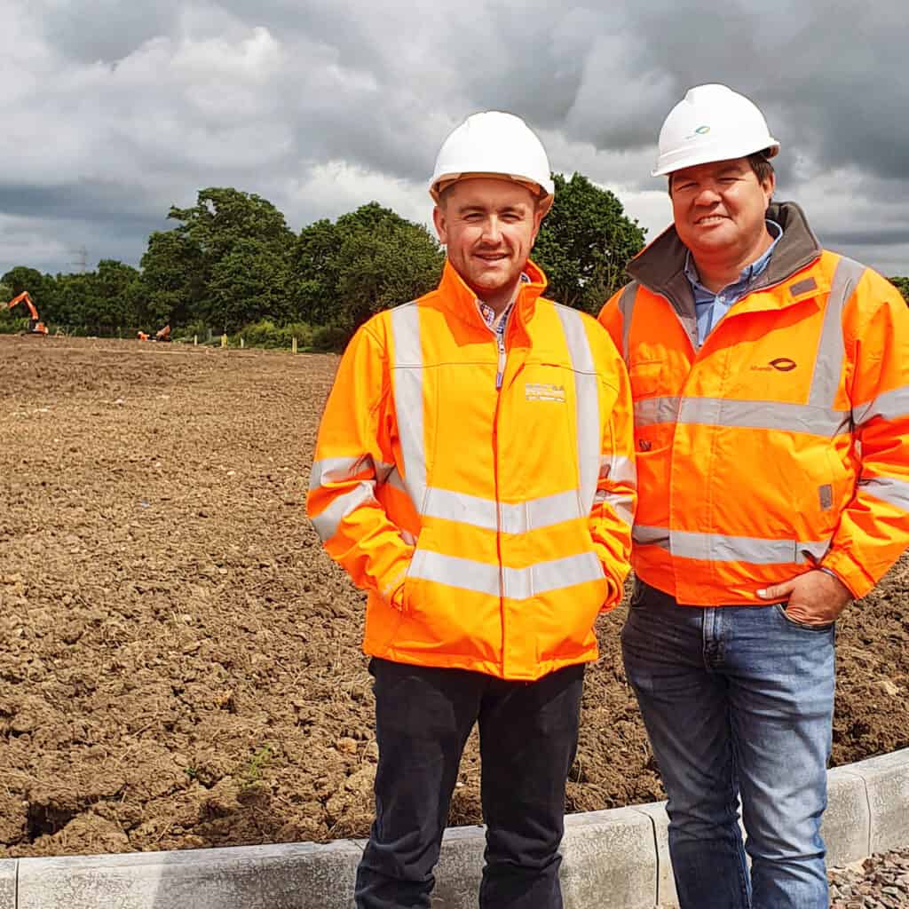 MCM Darrel Burgess and Idverde on site