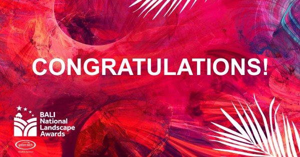 BALI National Landscape Award Winners 2022