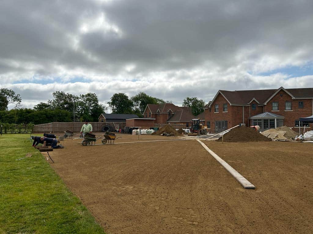 Bagged topsoil and rootzone