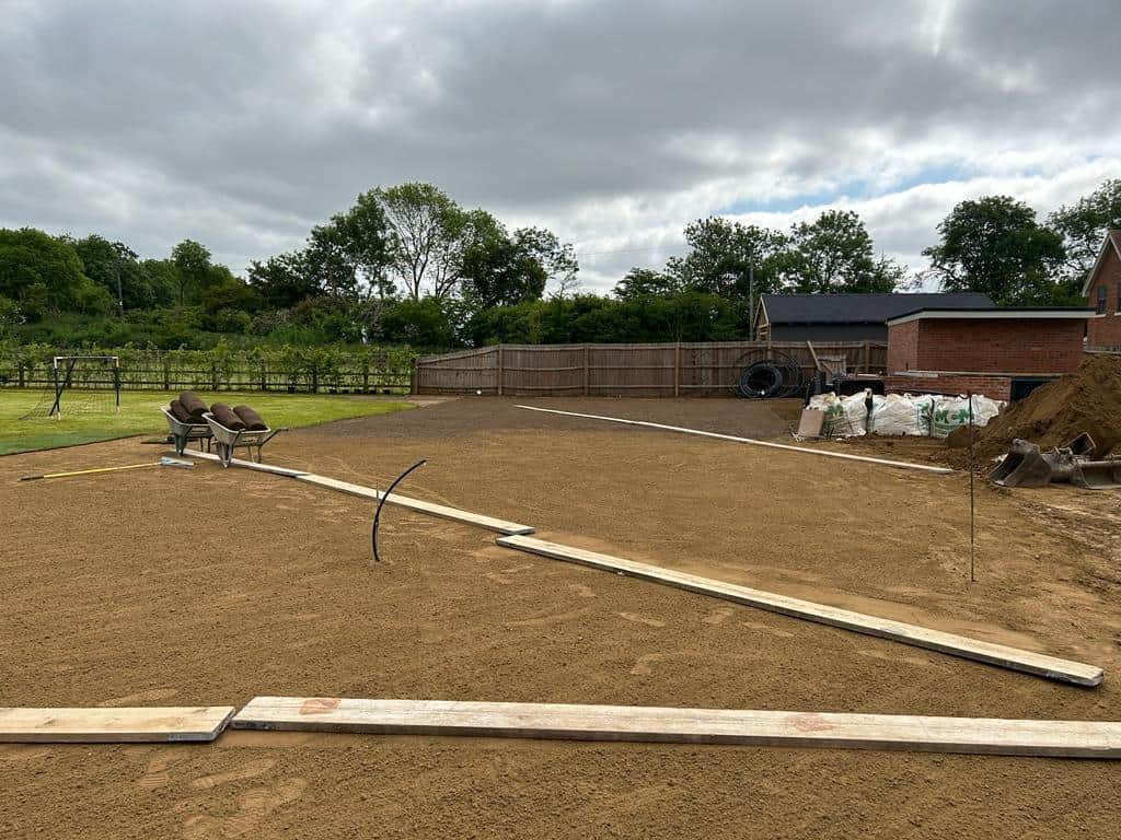 Rootzone for turf laying