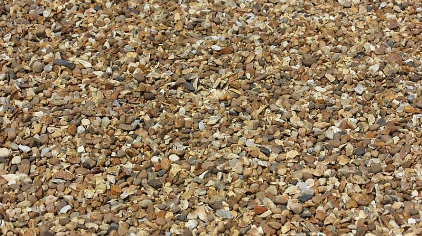 Quartz gravel