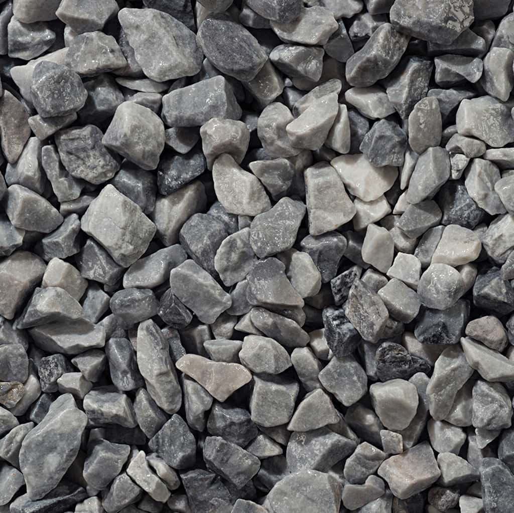 Ice blue chippings