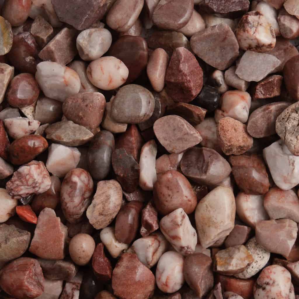 Staffordshire pink gravel
