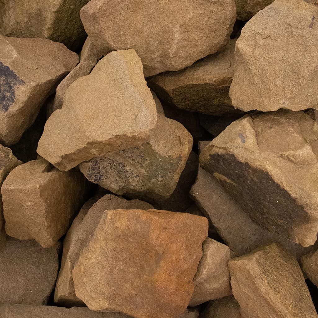 Yorkstone rockery