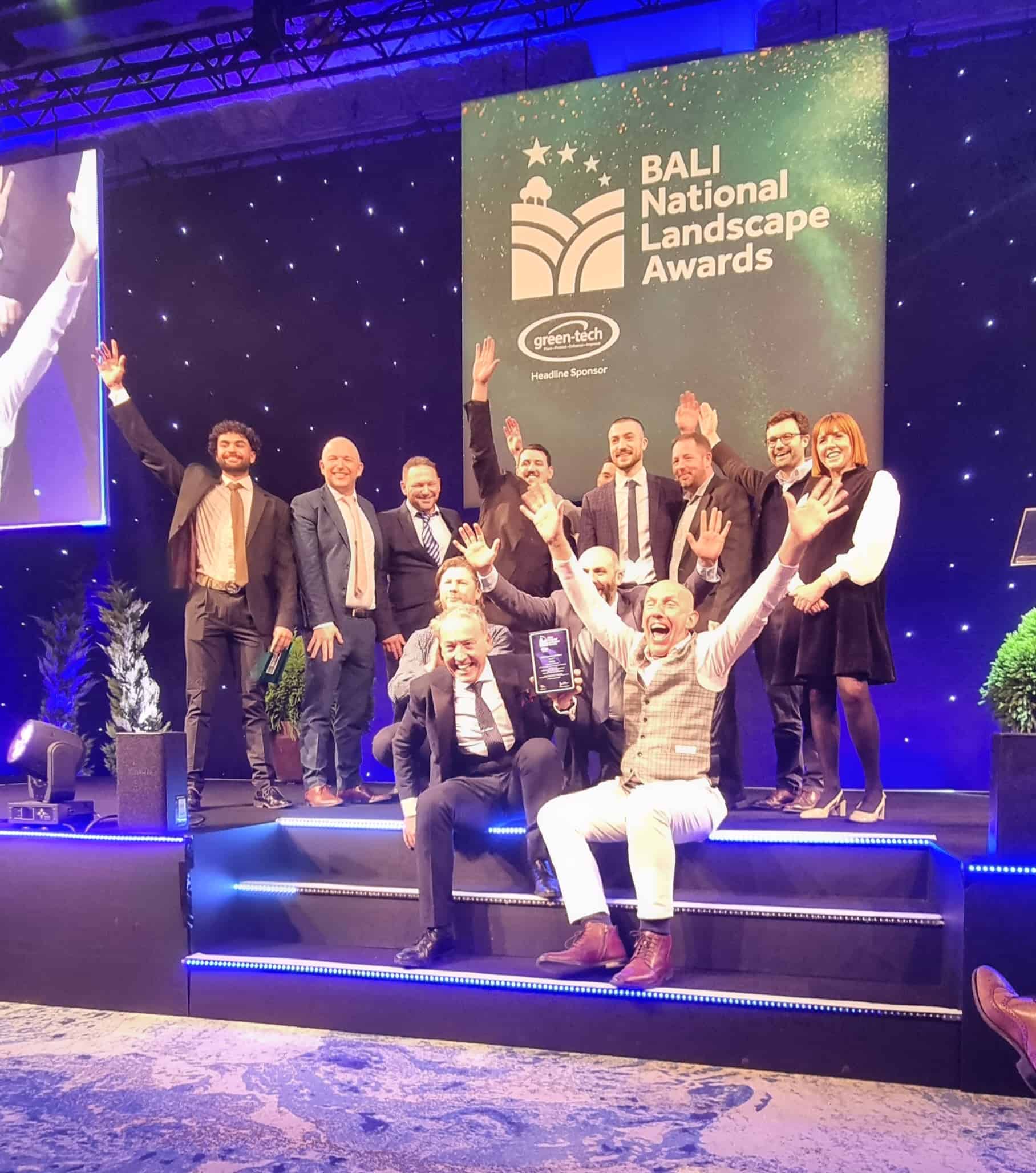 Omar Matthias MCM presenting to Maylim at BALI Awards