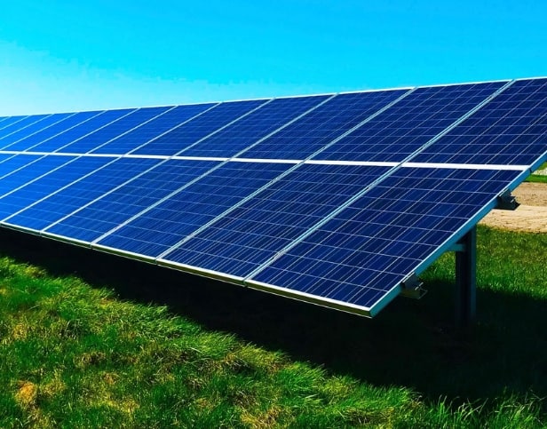 solar panel farms