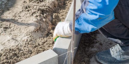 C12 C15 kerb concrete